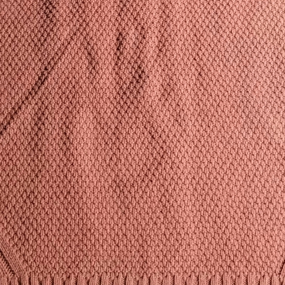 Express Coral High neck cold shoulder Sleeve Sweater Dress, Large - Picture 10 of 12